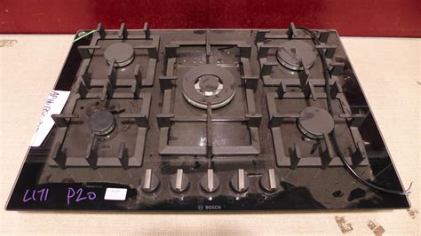bosch 900mm 5 burner gas on glass cooktop with flameselect